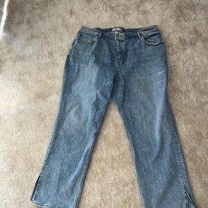 Abercrombie & Fitch Blue Straight Leg Jeans